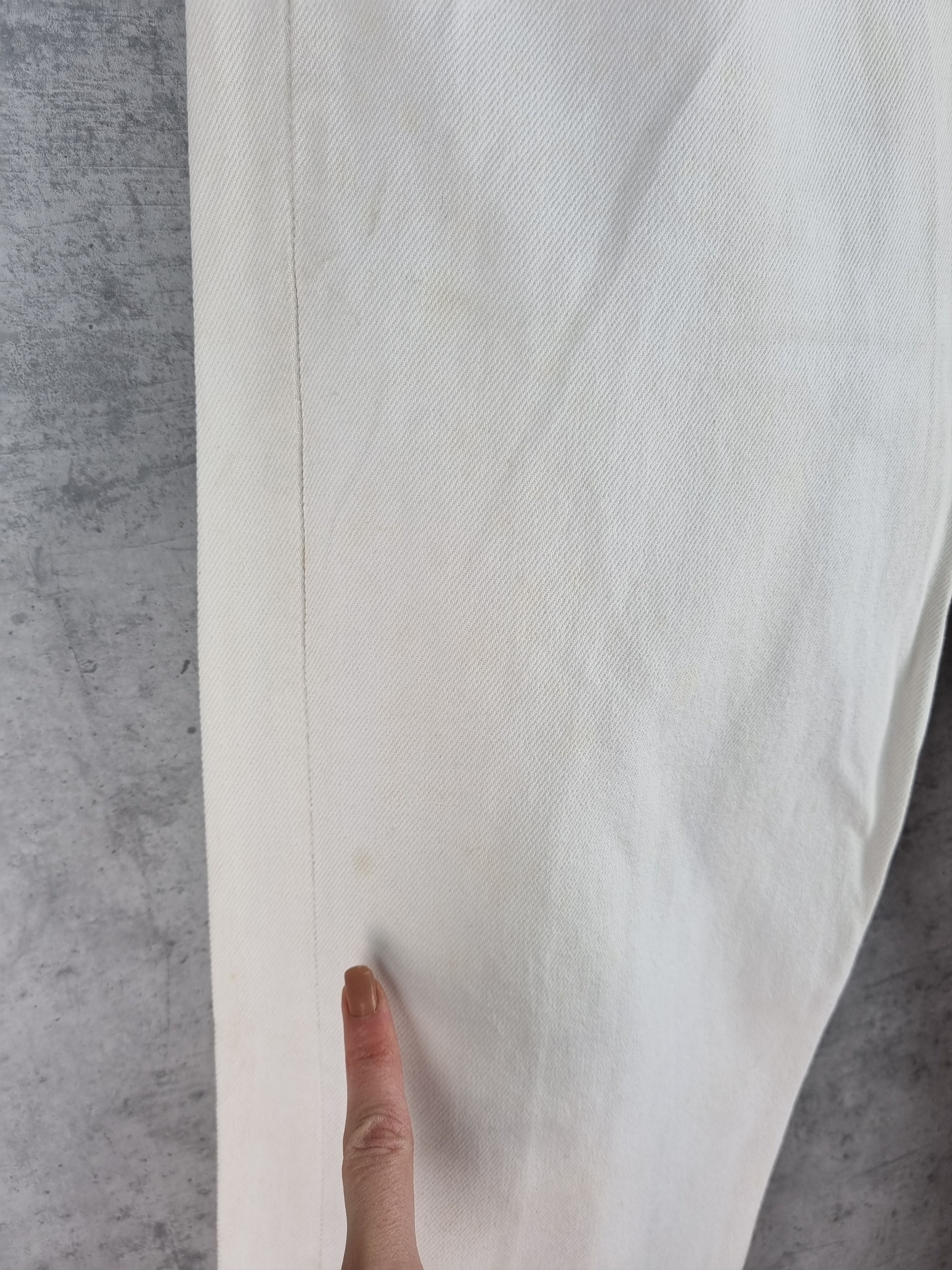 Levi's × Levi's Vintage Clothing 80s LEVIS 501 White Vintage Denim Jeans Rare Size US 33 - 20 Thumbnail