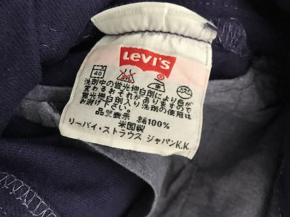 Levi's × Vintage 90s Levi's 501 Made in Usa Buttonfly Purple Denim Jeans Size US 33 - 12 Thumbnail