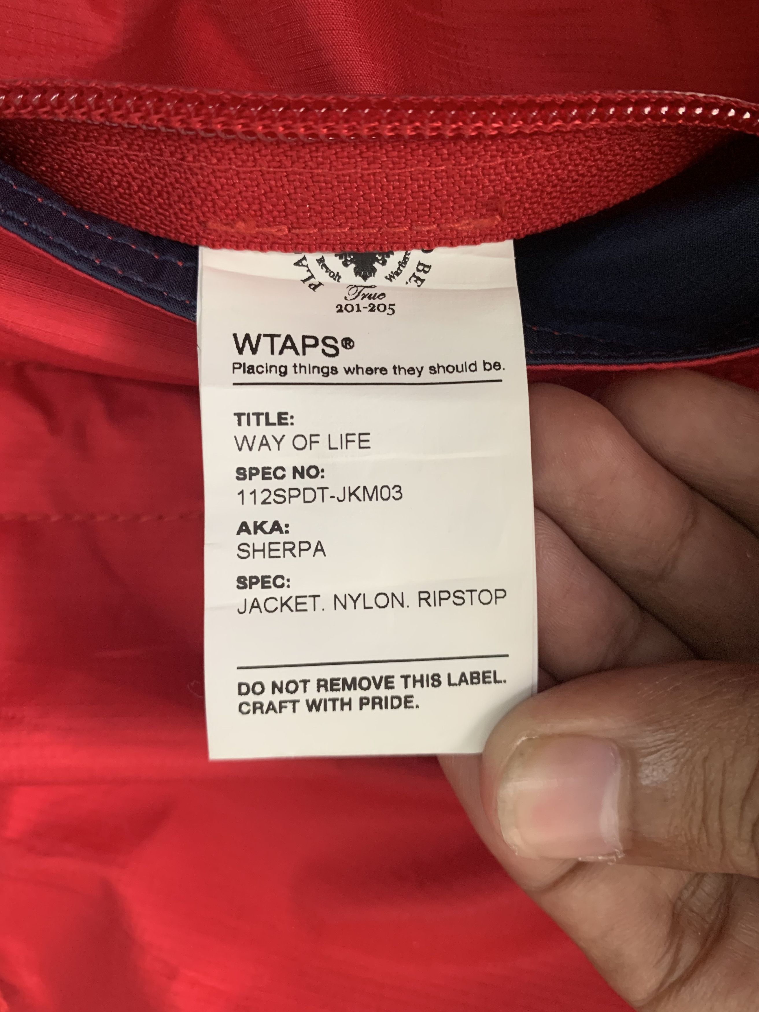 Wtaps WTAPS Sherpa Nylon Ripstop Jacket Size US M / EU 48-50 / 2 - 23 Thumbnail