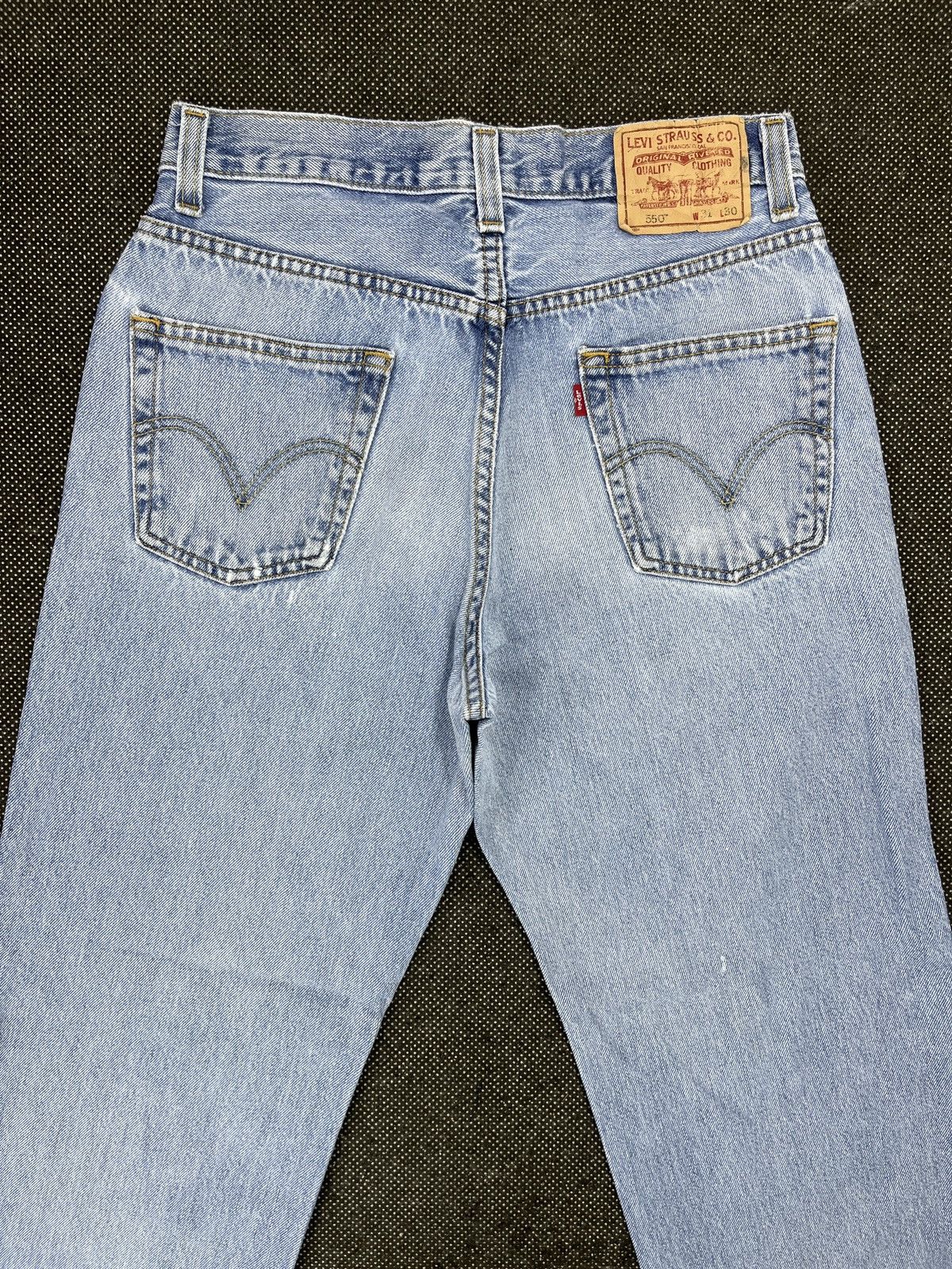 Levi's × Vintage Vintage Levis 550 Painted Jeans - J459 Size US 31 - 4 Thumbnail