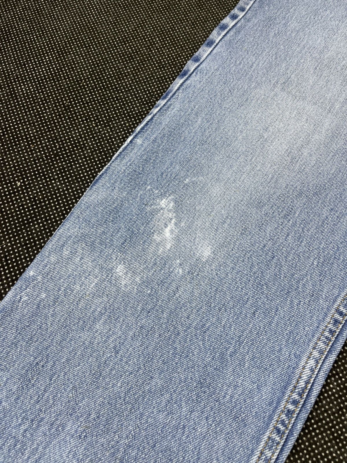 Levi's × Vintage Vintage Levis 550 Painted Jeans - J459 Size US 31 - 6 Thumbnail