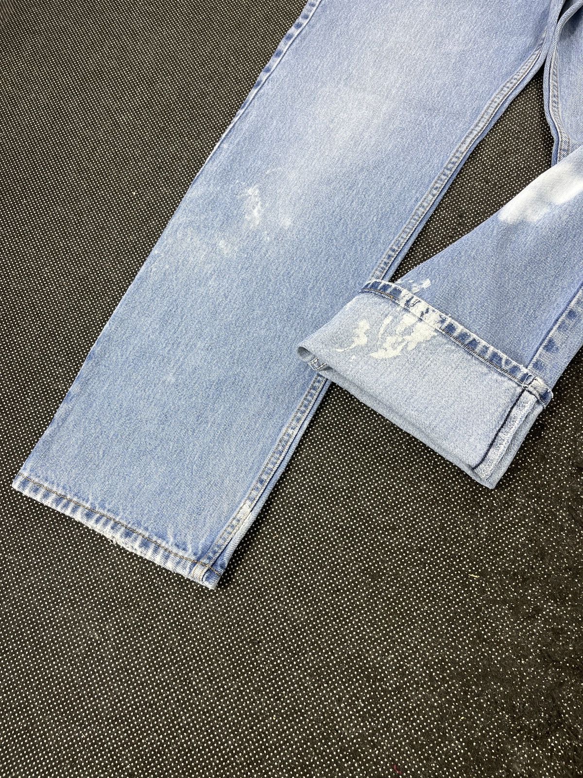 Levi's × Vintage Vintage Levis 550 Painted Jeans - J459 Size US 31 - 7 Thumbnail