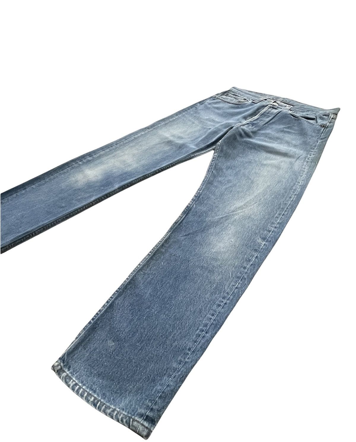 If Six Was Nine Vintage Levi’s 501 e 1988 Usa Aging Faded Wash Size US 31 - 2 Thumbnail