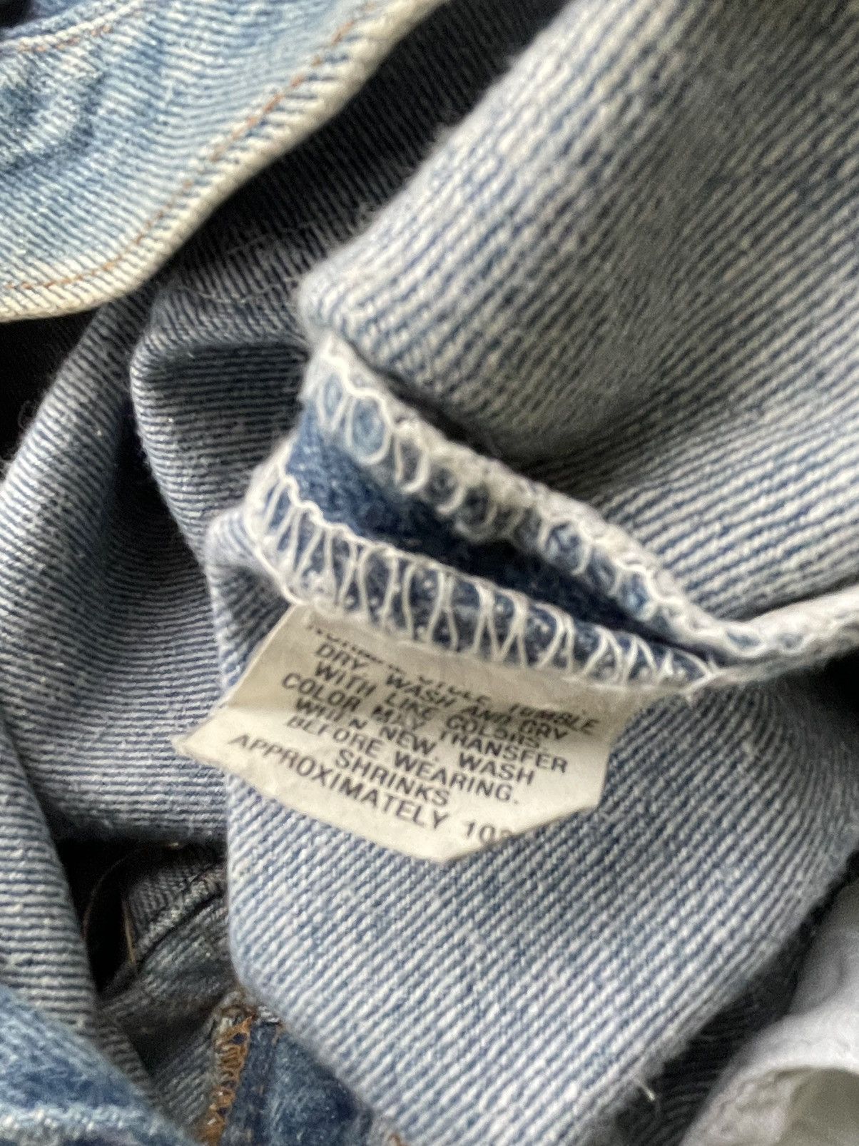 If Six Was Nine Vintage Levi’s 501 e 1988 Usa Aging Faded Wash Size US 31 - 14 Thumbnail