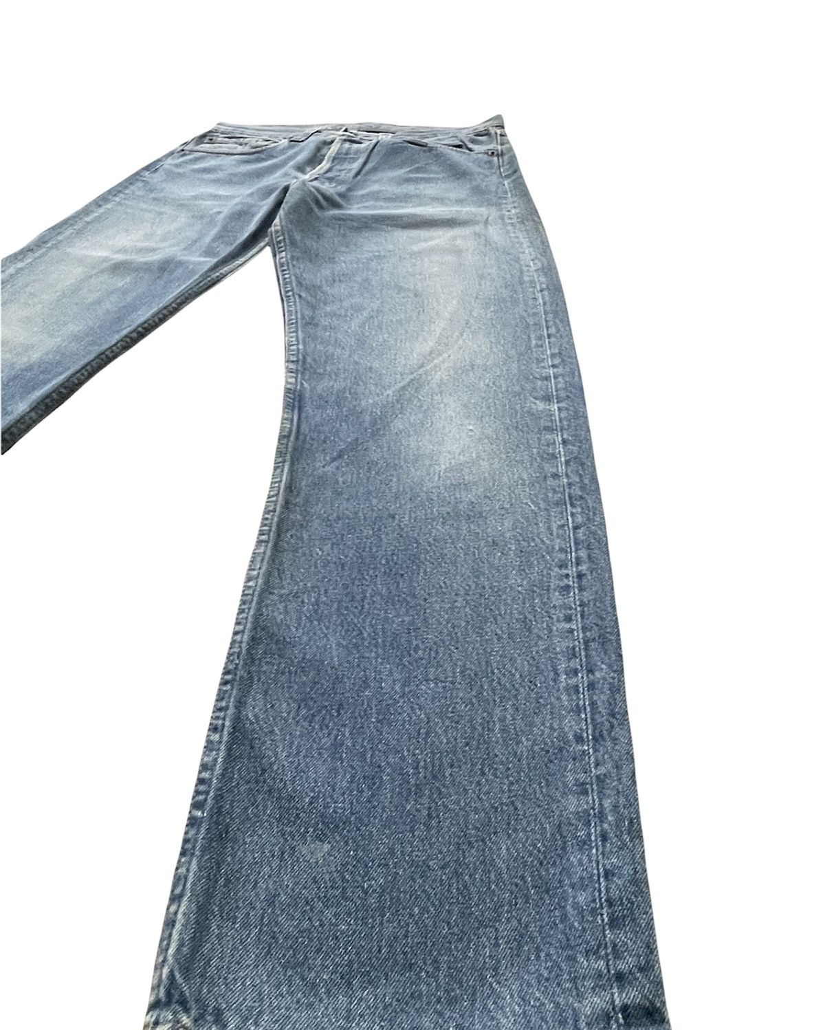 If Six Was Nine Vintage Levi’s 501 e 1988 Usa Aging Faded Wash Size US 31 - 3 Thumbnail