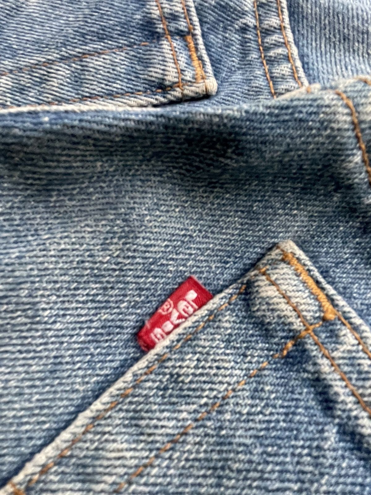 If Six Was Nine Vintage Levi’s 501 e 1988 Usa Aging Faded Wash Size US 31 - 12 Thumbnail