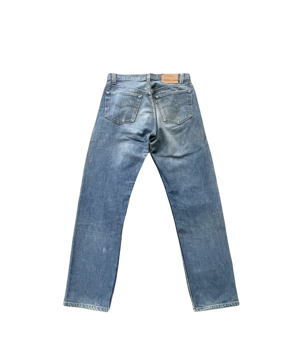 If Six Was Nine Vintage Levi’s 501 e 1988 Usa Aging Faded Wash Size US 31 - 6 Thumbnail