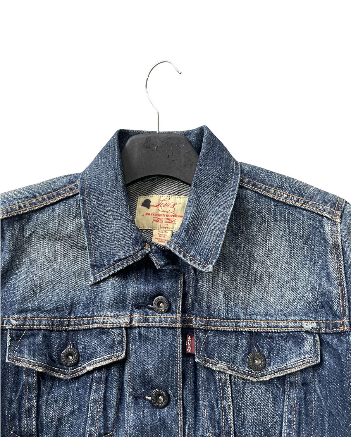 Levi's Levi’s Denim Jacket Nice Faded Design Size US XS / EU 42 / 0 - 4 Thumbnail