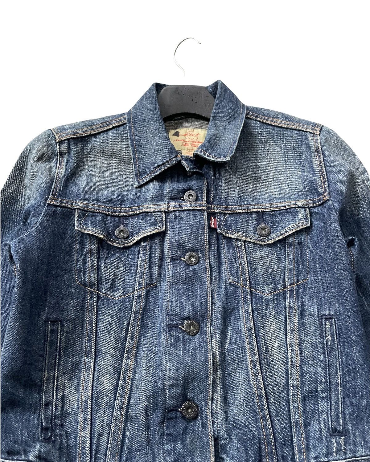 Levi's Levi’s Denim Jacket Nice Faded Design Size US XS / EU 42 / 0 - 3 Thumbnail