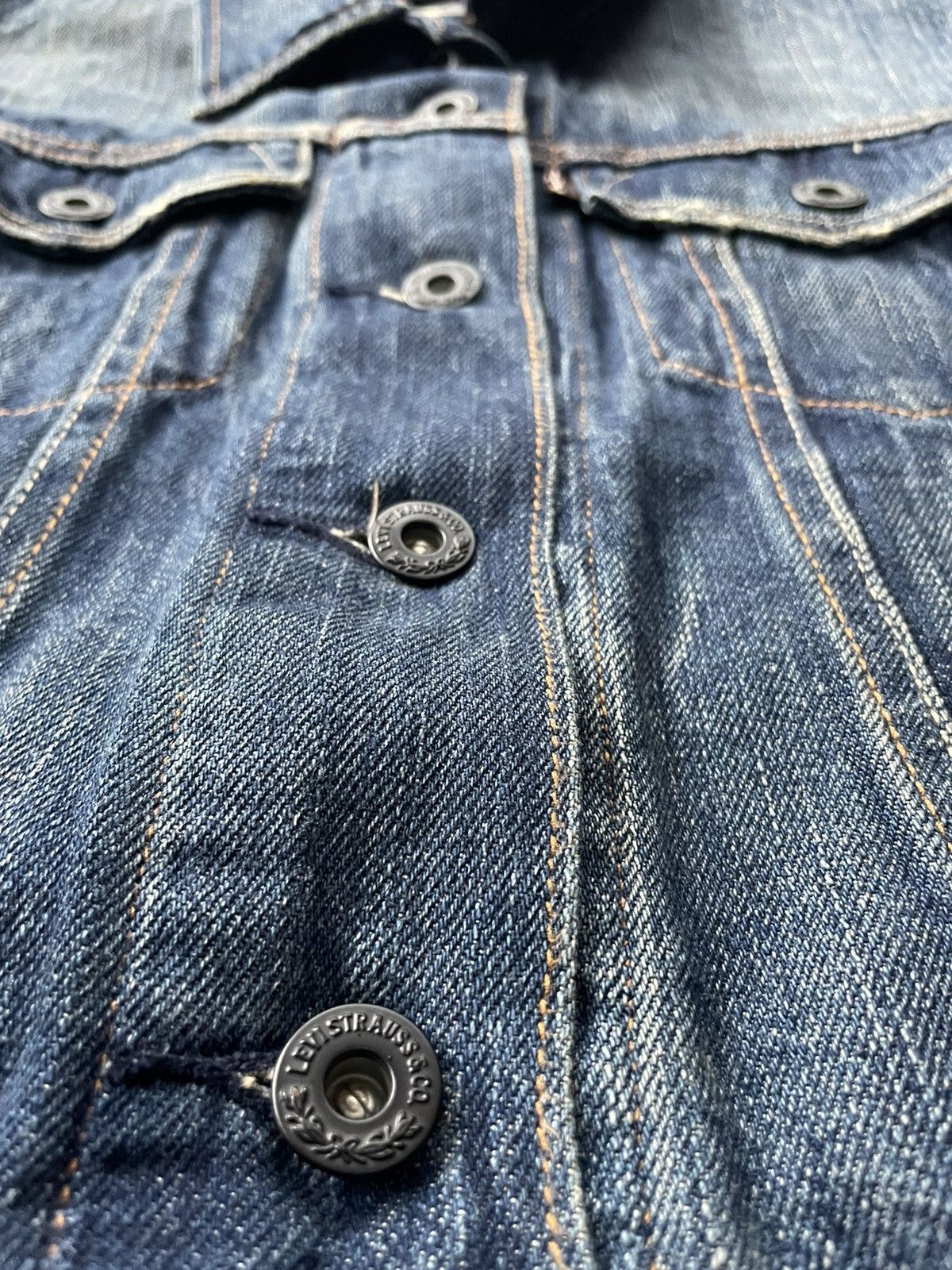 Levi's Levi’s Denim Jacket Nice Faded Design Size US XS / EU 42 / 0 - 16 Thumbnail
