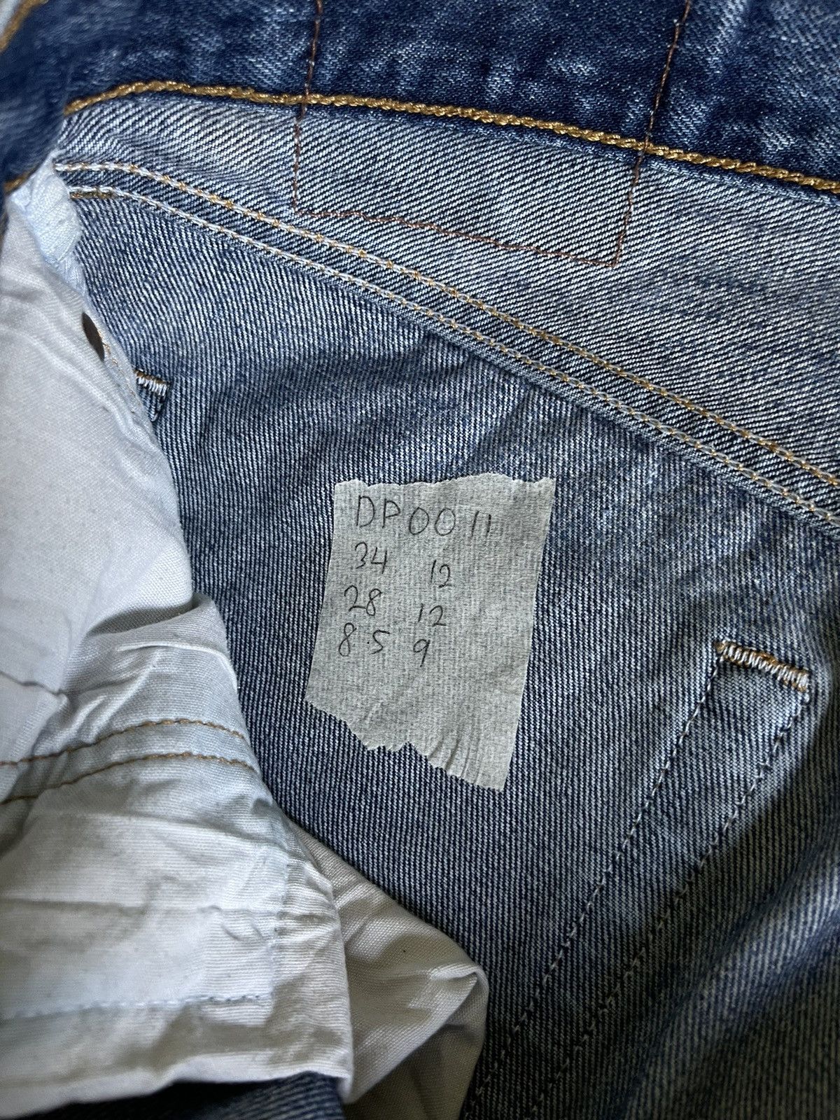 Levi's Levis Jean 501 distressed Blue Fade Grunge Rock Pant Size US 34 / EU 50 - 17 Thumbnail