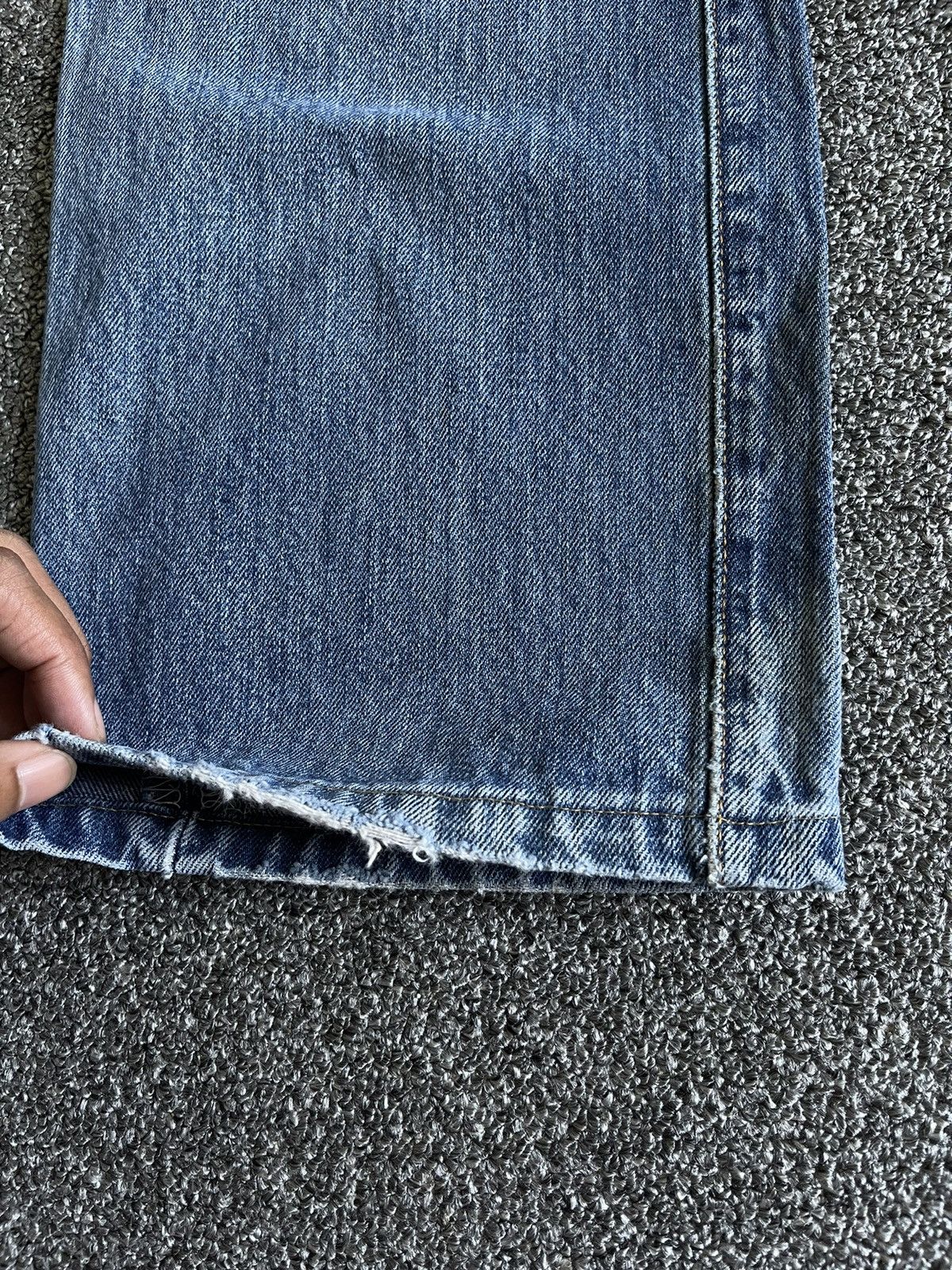 Levi's Levis Jean 501 distressed Blue Fade Grunge Rock Pant Size US 34 / EU 50 - 13 Thumbnail