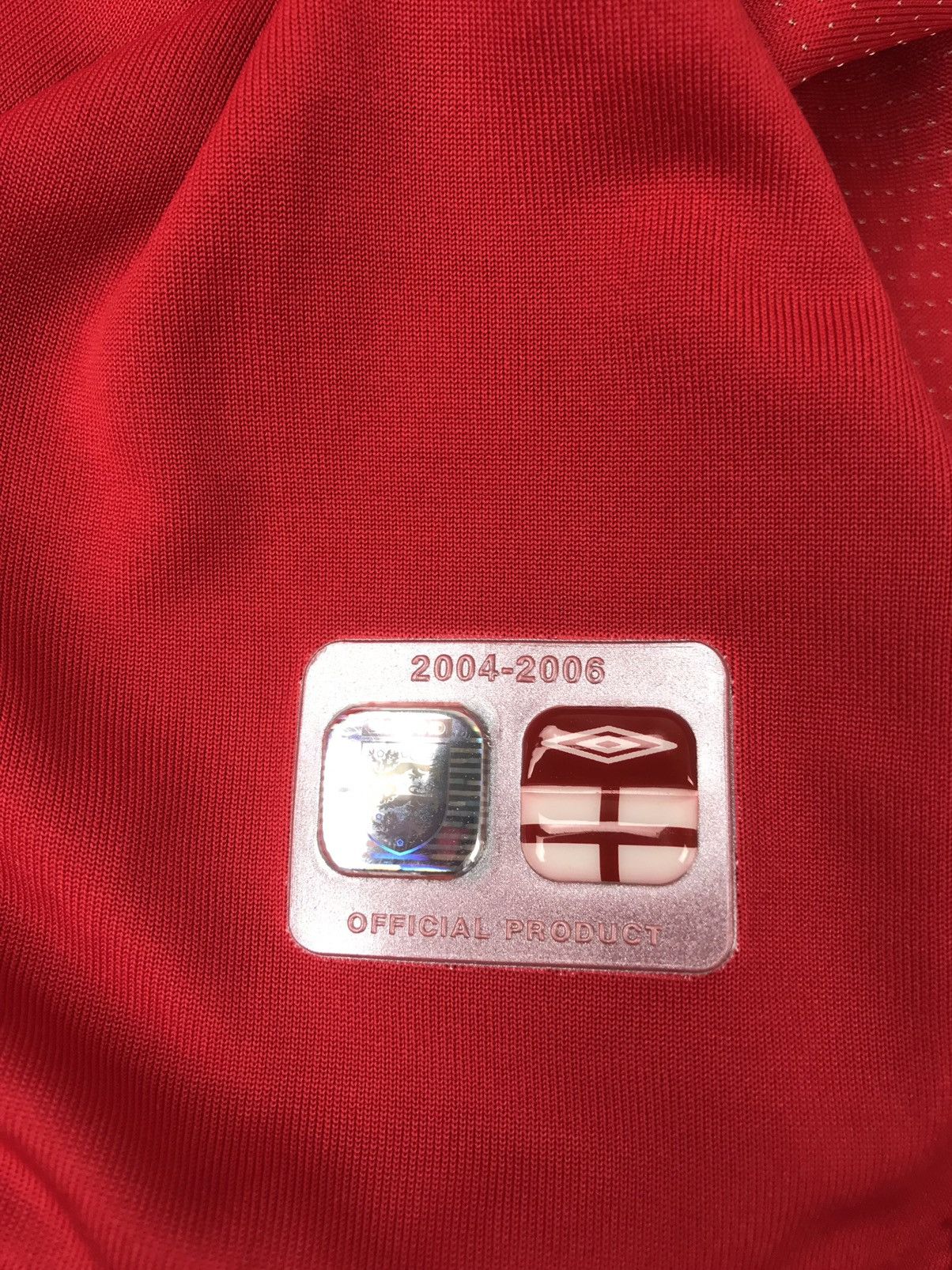 Umbro England Jersey 2004 2006 Away LARGE Shirt Football Umbro Size US L / EU 52-54 / 3 - 7 Thumbnail