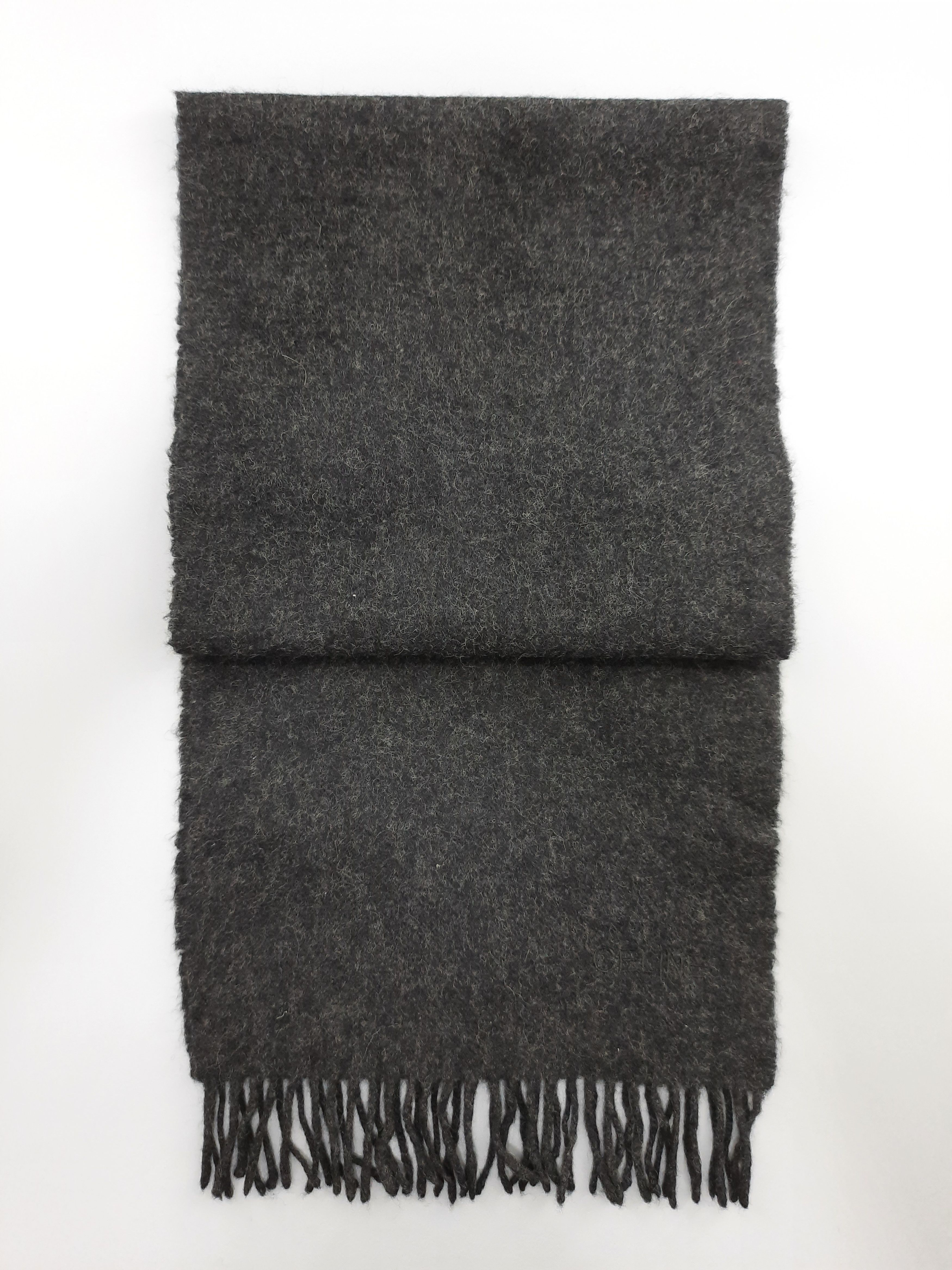 Celine × Vintage Vintage Celine Plain Scarf Wool - MFA149 Size ONE SIZE - 2 Thumbnail
