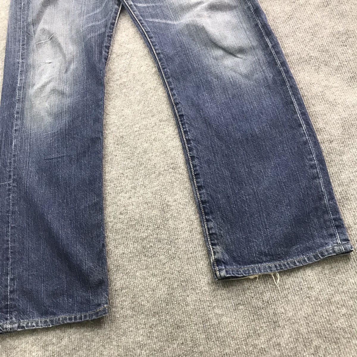 Levi's Vintage Clothing × Vintage BAGGY💥Levi’s 501 Blue Faded denim pants Size US 34 / EU 50 - 4 Thumbnail