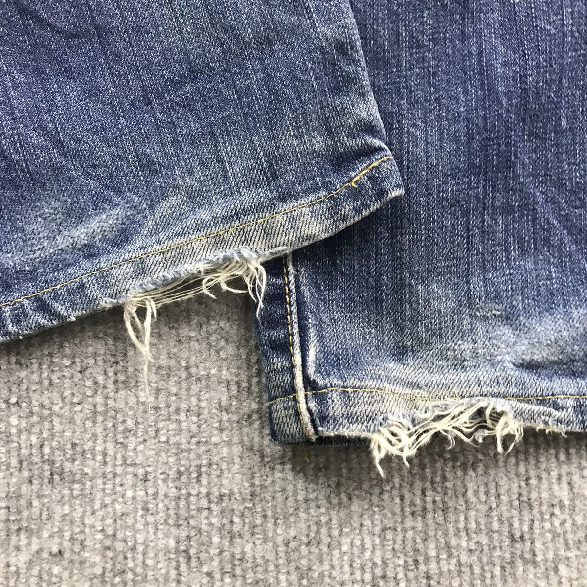 Levi's Vintage Clothing × Vintage BAGGY💥Levi’s 501 Blue Faded denim pants Size US 34 / EU 50 - 12 Thumbnail