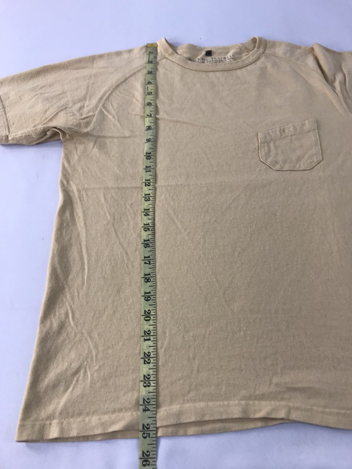 Nigel Cabourn Nigel Cabourn Stock No 55 Plain Single Pocket Tee Size US S / EU 44-46 / 1 - 10 Thumbnail