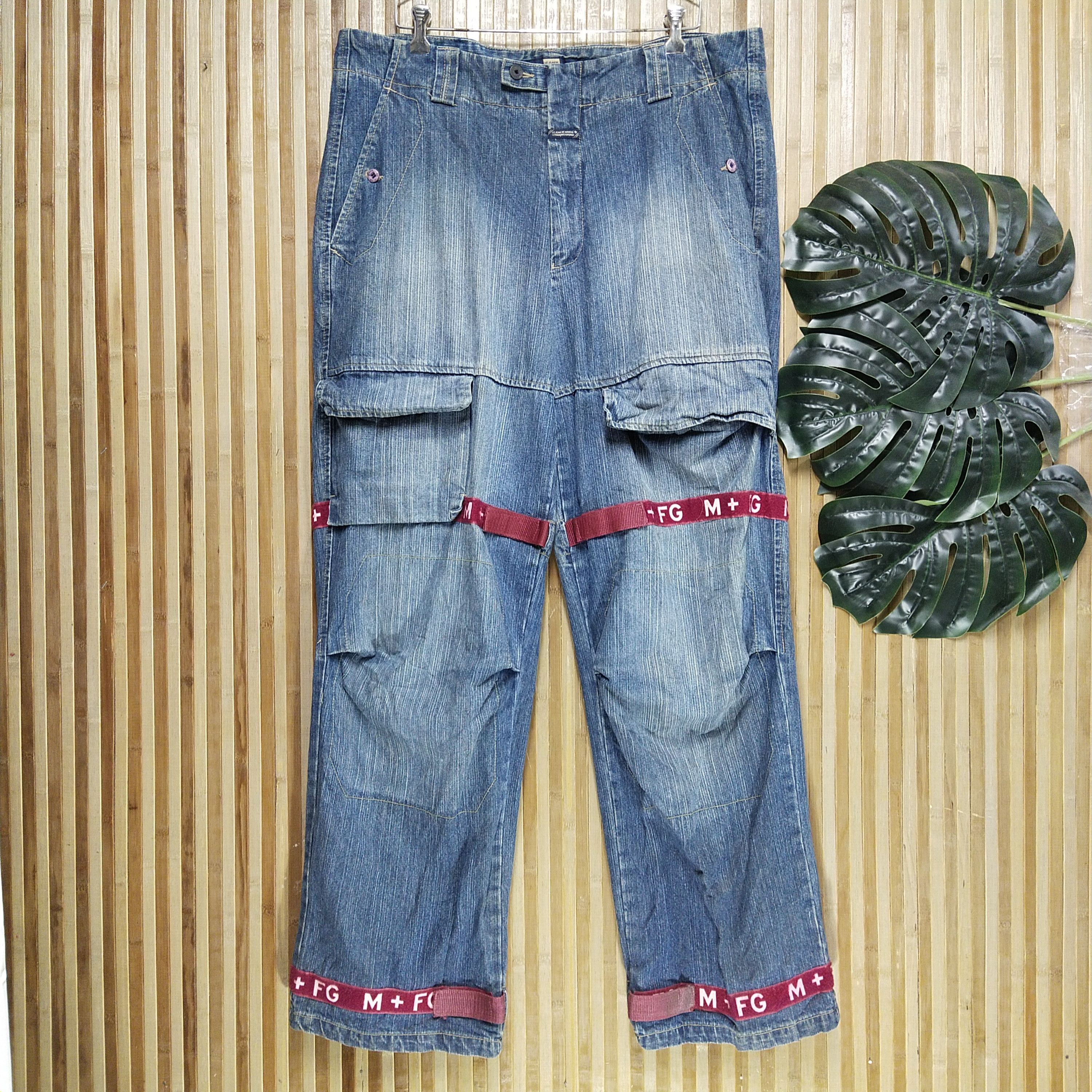 Vintage Marithe Francois Girbaud Embroidered Pocket Jeans main image 0