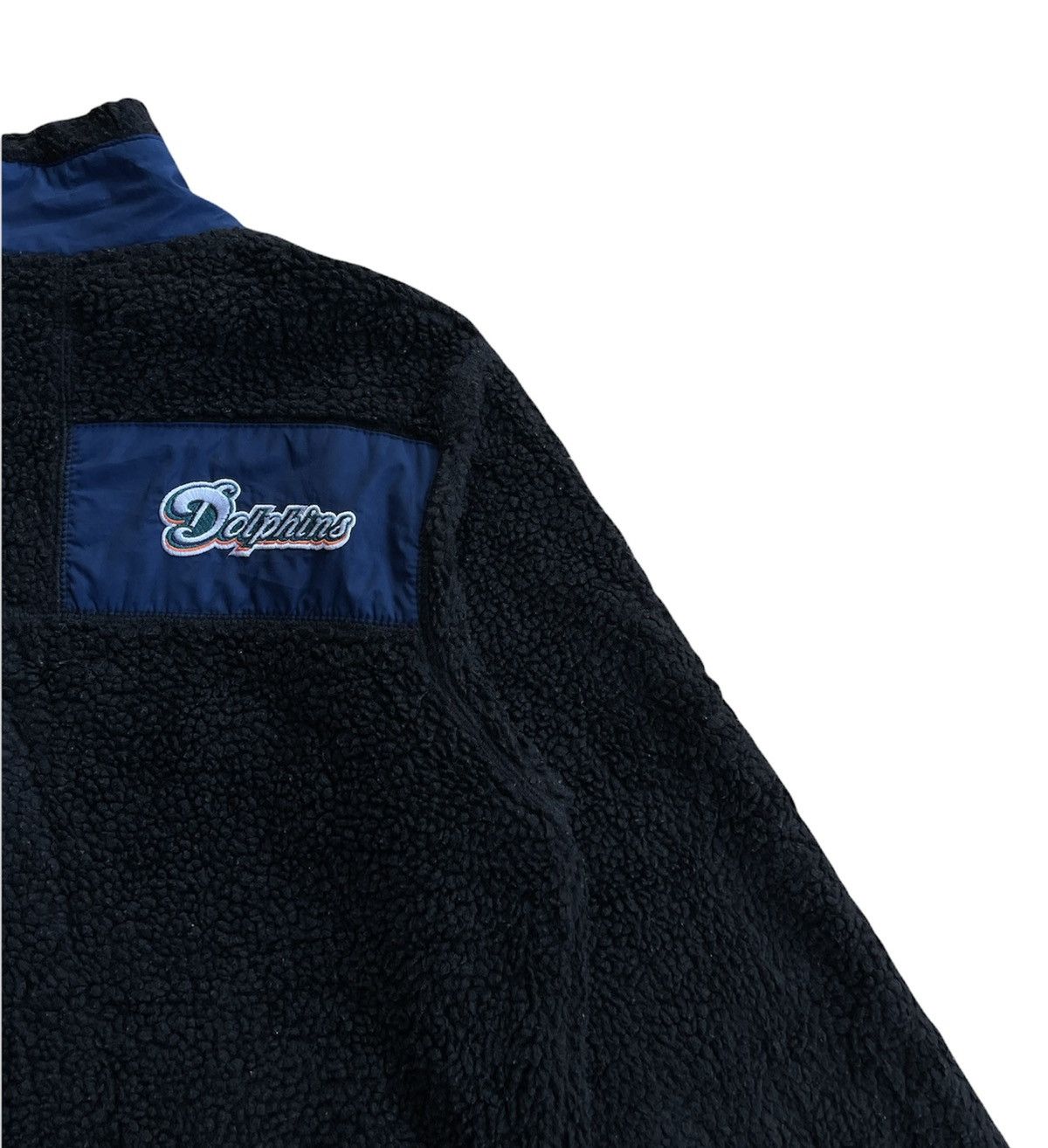NFL 🔥RARE🔥NFL Dolphins Deep Pile Fleece Jacket Size US M / EU 48-50 / 2 - 11 Thumbnail