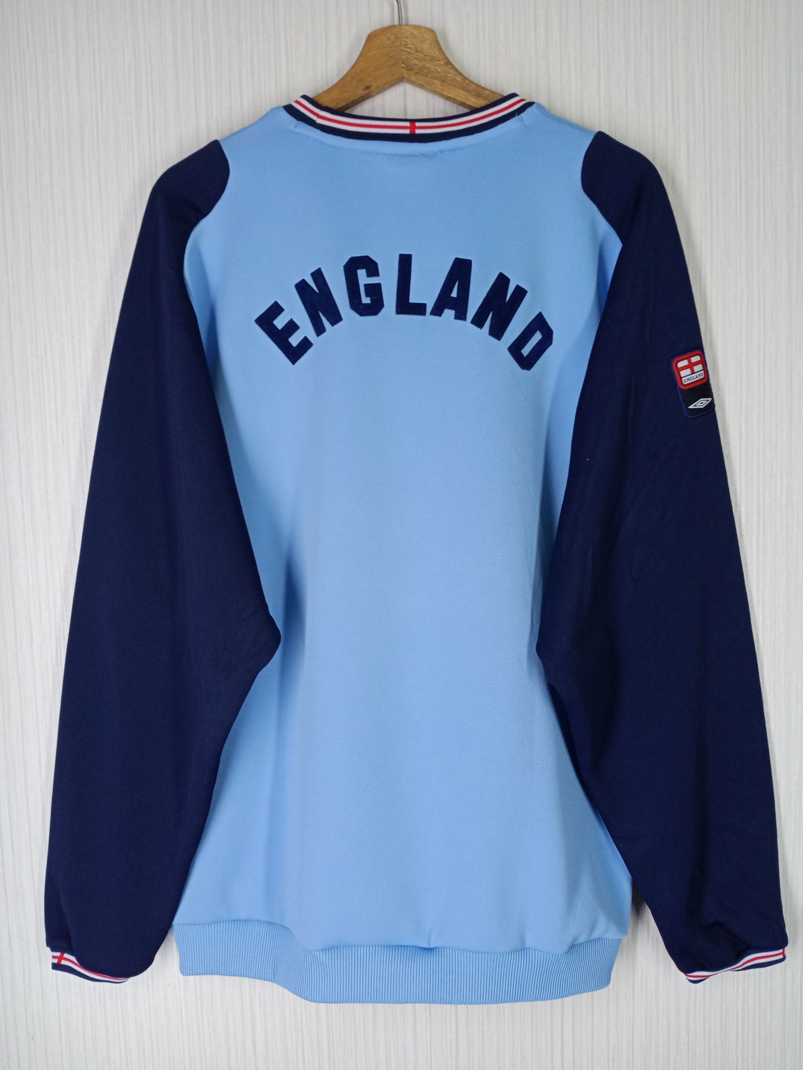 Umbro VINTAGE UMBRO ENGLAND NATIONAL TEAM SWEATSHIRT Size US L / EU 52-54 / 3 - 2 Thumbnail