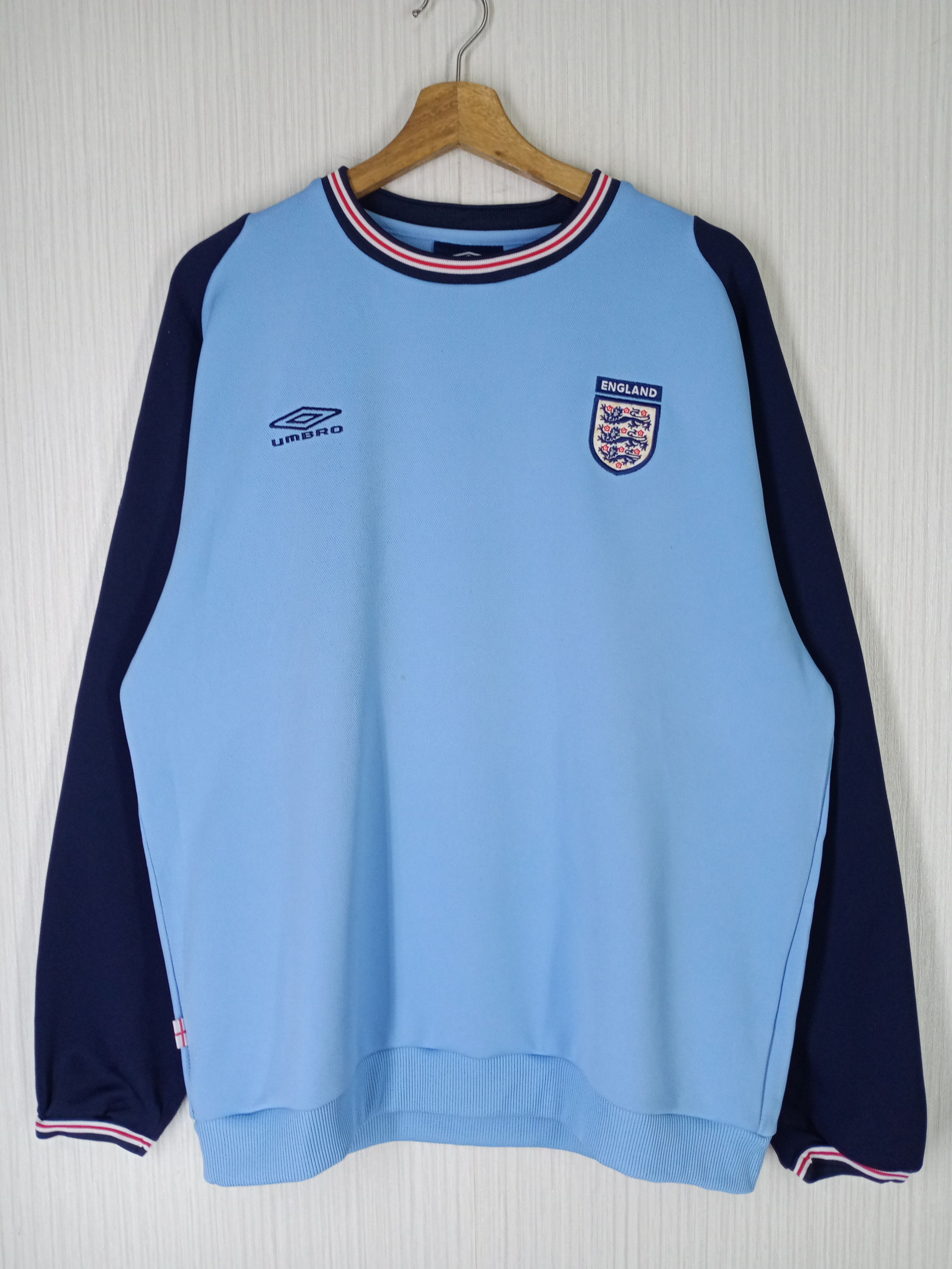 Umbro VINTAGE UMBRO ENGLAND NATIONAL TEAM SWEATSHIRT Size US L / EU 52-54 / 3 - 1 Thumbnail