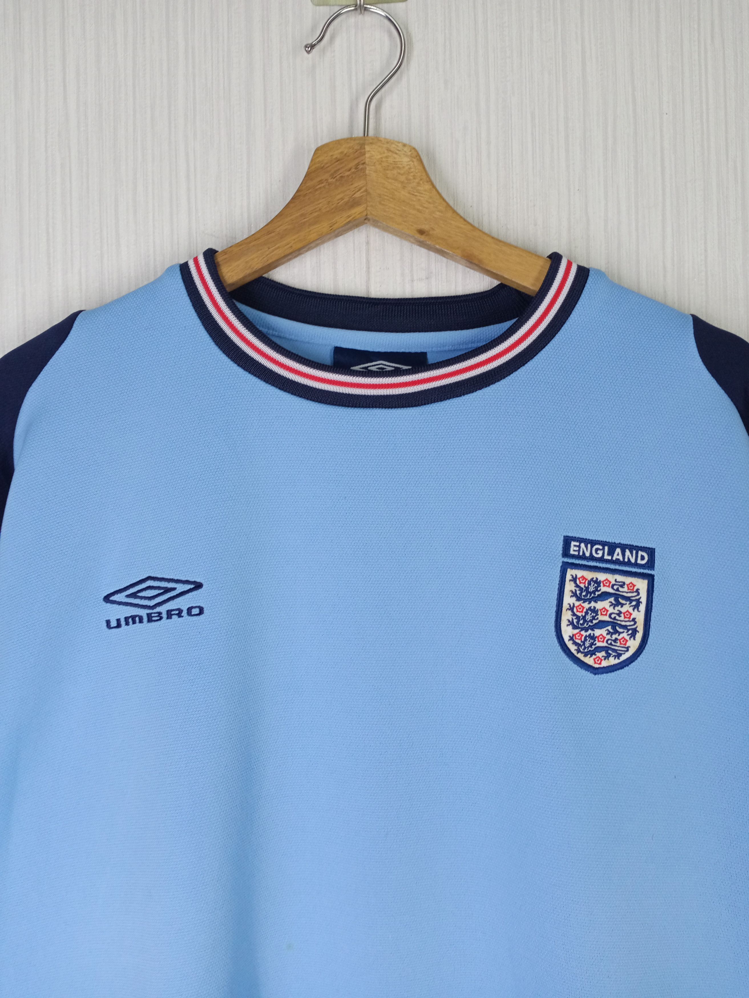 Umbro VINTAGE UMBRO ENGLAND NATIONAL TEAM SWEATSHIRT Size US L / EU 52-54 / 3 - 4 Thumbnail