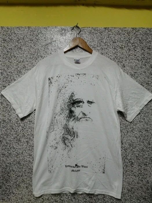 Japanese Brand × Vintage Vintage Leonardo da Vinci very rare Size US M / EU 48-50 / 2 - 1 Thumbnail