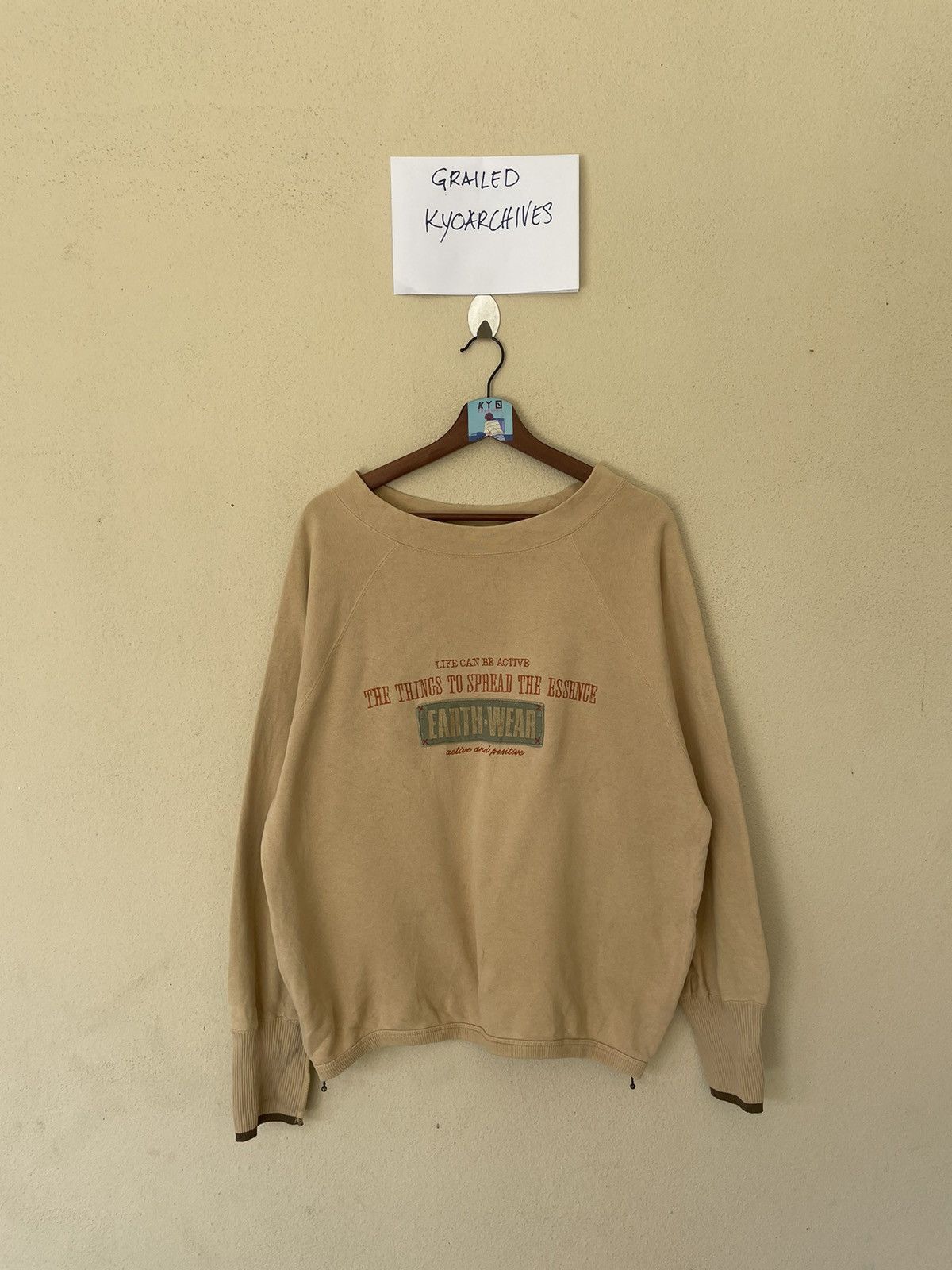 Hai Sporting Gear × Issey Miyake HAI SPORTING GEAR EARTH WEAR SWEATSHIRT Size US M / EU 48-50 / 2 - 1 Thumbnail