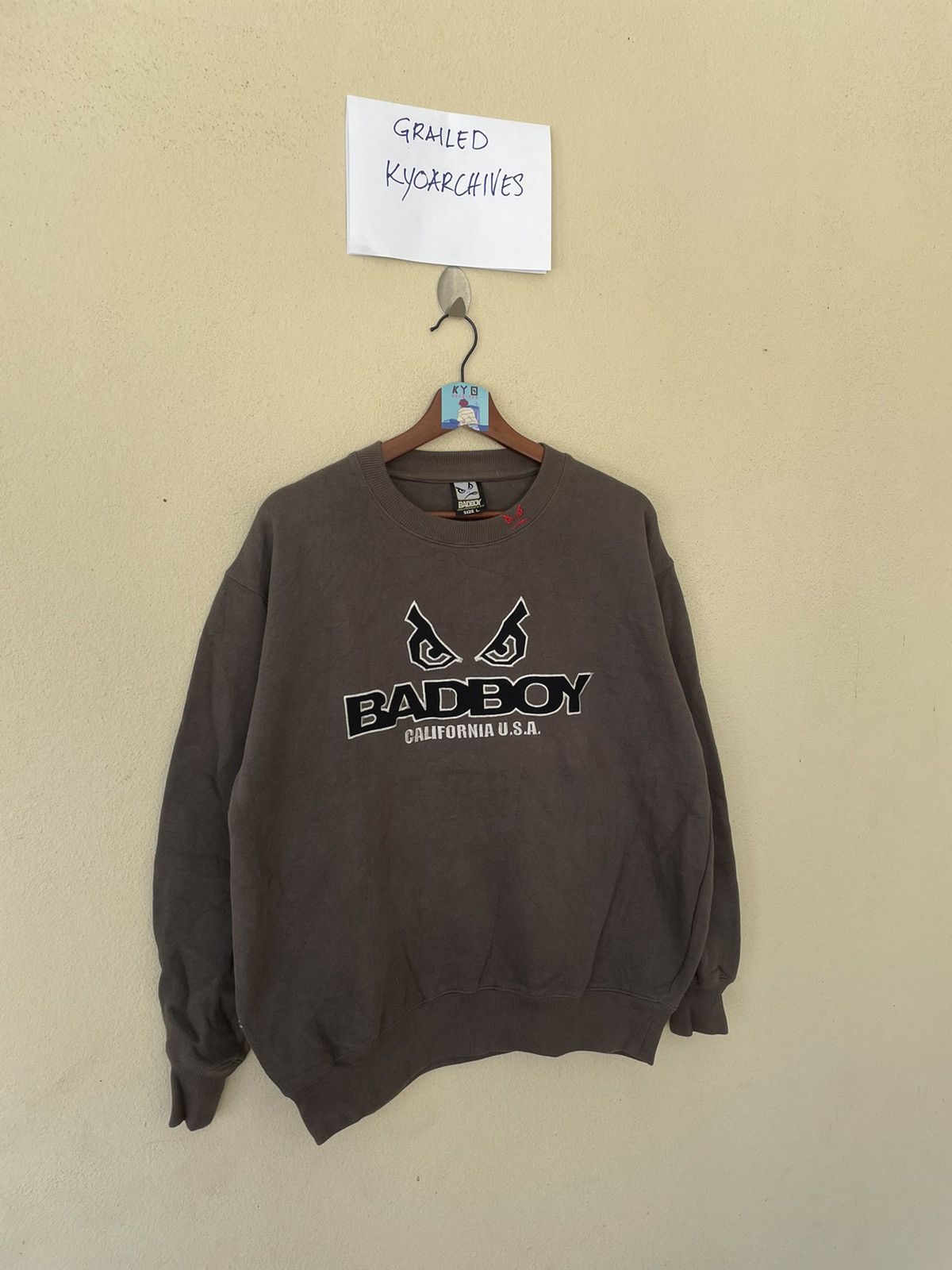 Vintage VINTAGE BAD BOY SWEATSHIRT Size US L / EU 52-54 / 3 - 2 Thumbnail