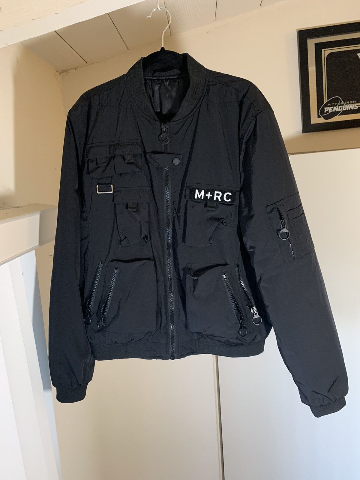 M+Rc Noir M+RC Marchenoir Multi Pocket Bomber Jacket RARE!!! | Grailed