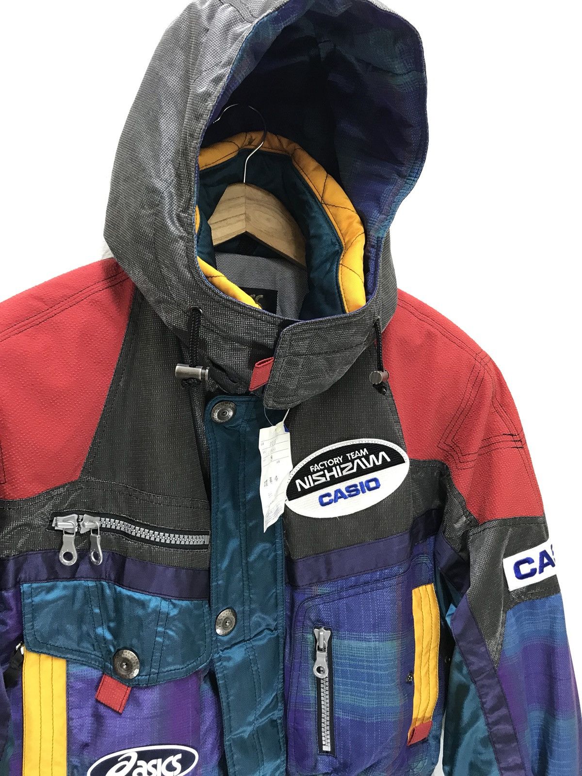Asics ❄Deadstock NWT Asics Skiwear Casio Parka Multi Colour Size US M / EU 48-50 / 2 - 5 Thumbnail