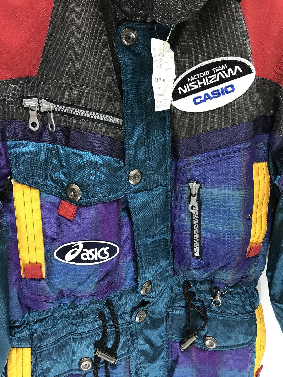 Asics ❄Deadstock NWT Asics Skiwear Casio Parka Multi Colour Size US M / EU 48-50 / 2 - 4 Thumbnail