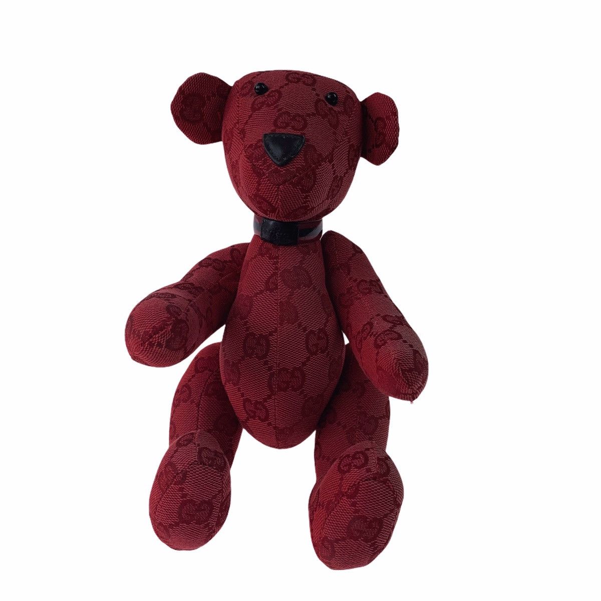 Gucci Gucci Red Monogram Teddy Bear Size ONE SIZE - 2 Thumbnail