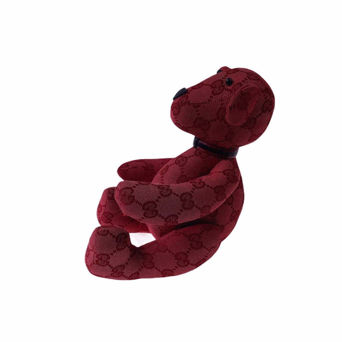 Gucci Gucci Red Monogram Teddy Bear Size ONE SIZE - 3 Thumbnail