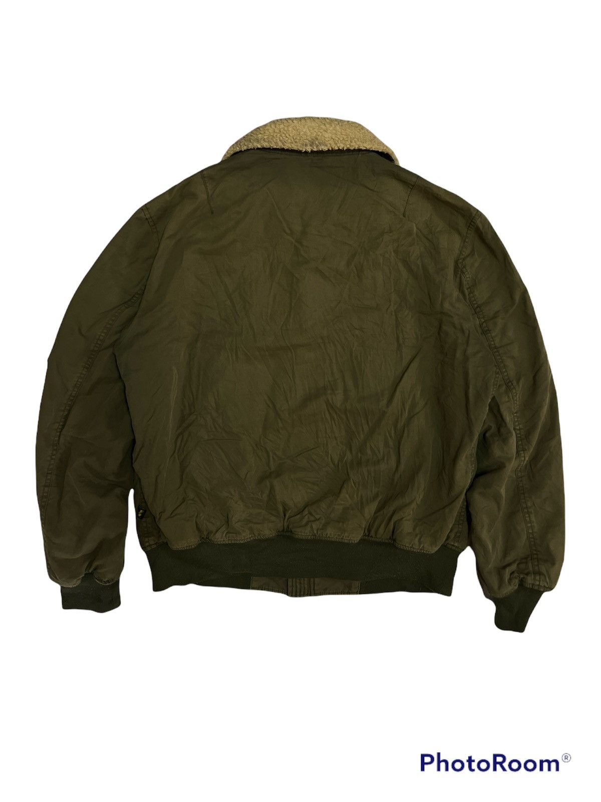 Alpha Industries SICK🔥B-10 Alpha Industries Sun Faded Green Army Size US XXL / EU 58 / 5 - 6 Thumbnail