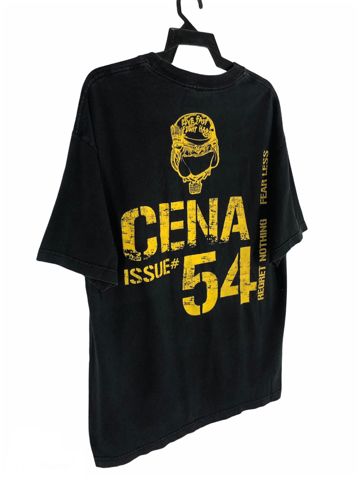 Vintage WWE John Cena Live Fast Fight Hard T Shirt cw21 Size US XL / EU 56 / 4 - 5 Thumbnail