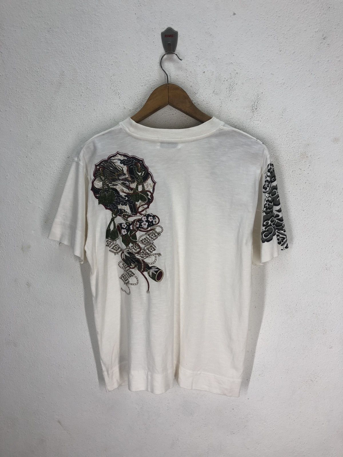 Japanese Brand Kara Kuri Sukajan T Shirt Size US M / EU 48-50 / 2 - 2 Thumbnail
