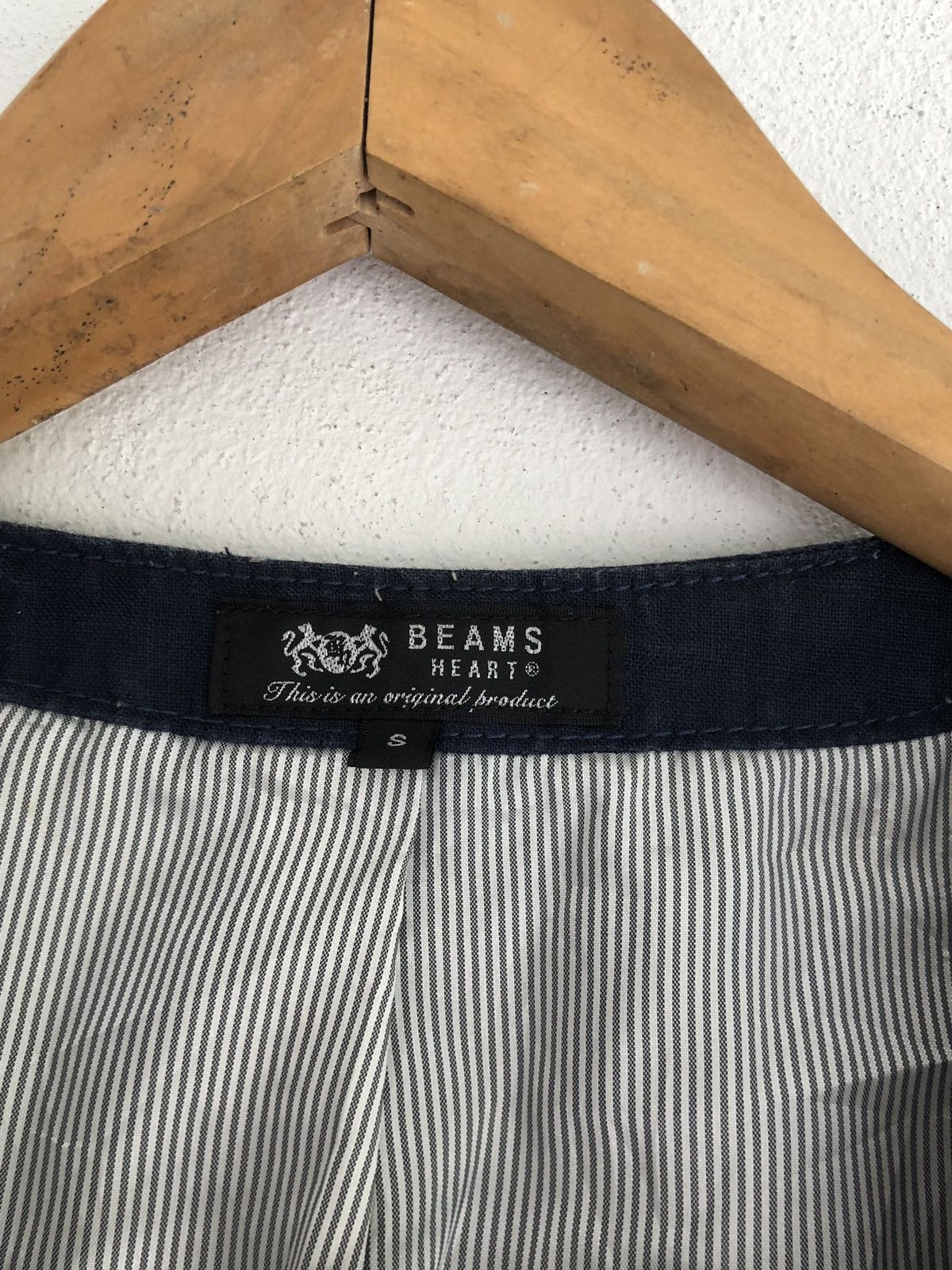 Beams Plus Beams Vest cw21 Size 34S - 3 Thumbnail