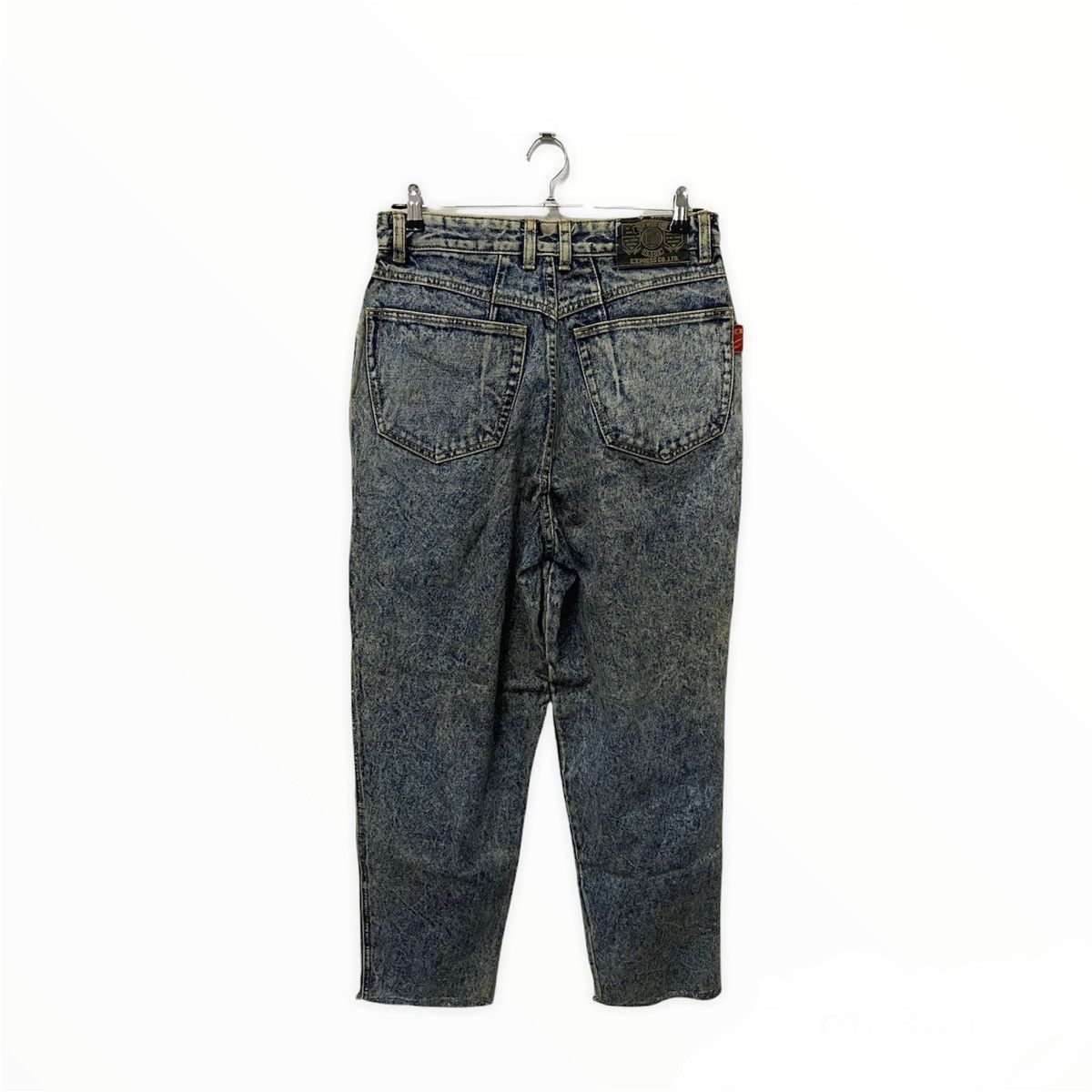 Japanese Brand × Vintage Japanese Baggy Blue Wash Distressed Denim Jean Size US 30 / EU 46 - 11 Thumbnail
