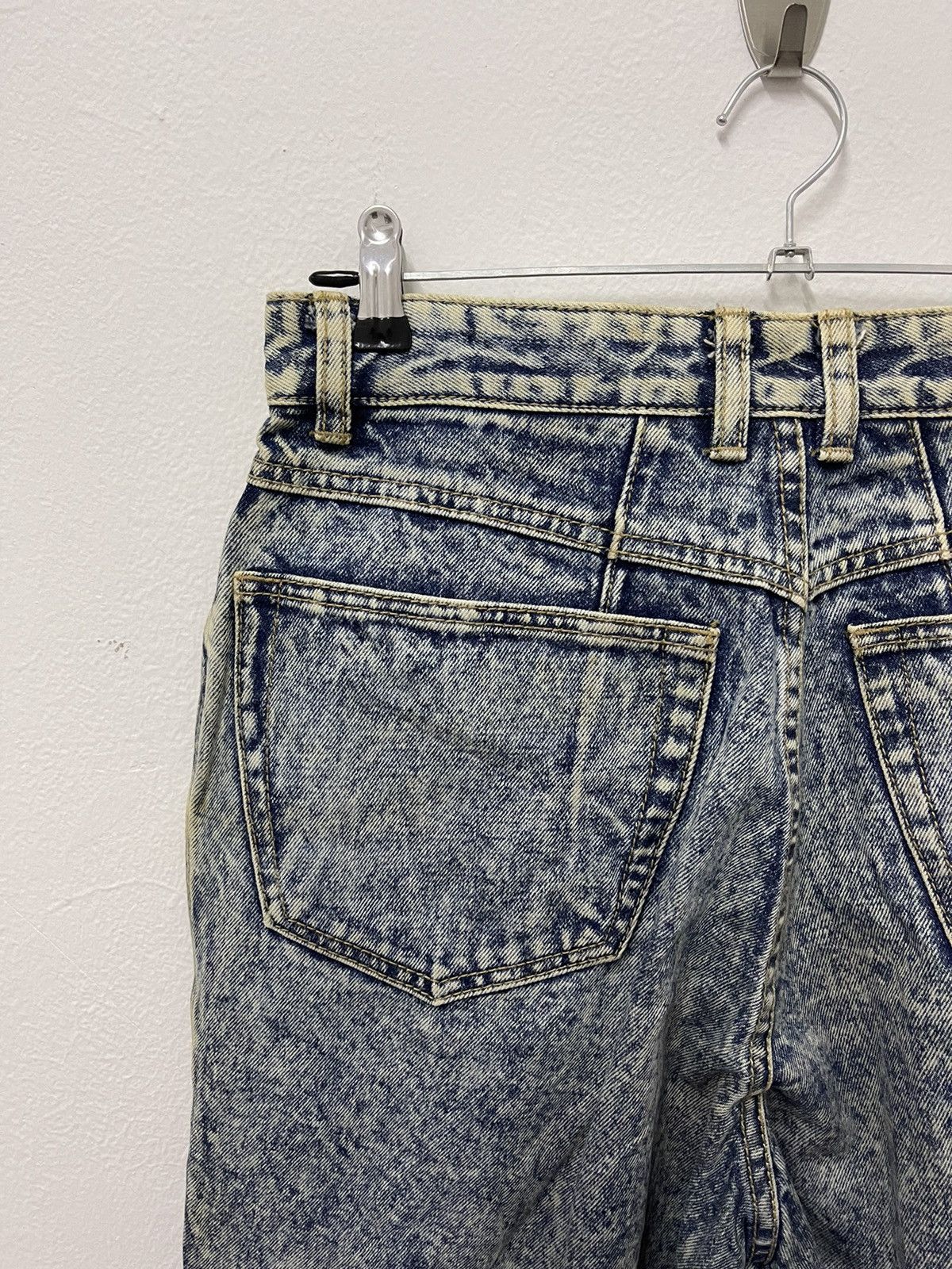 Japanese Brand × Vintage Japanese Baggy Blue Wash Distressed Denim Jean Size US 30 / EU 46 - 14 Thumbnail