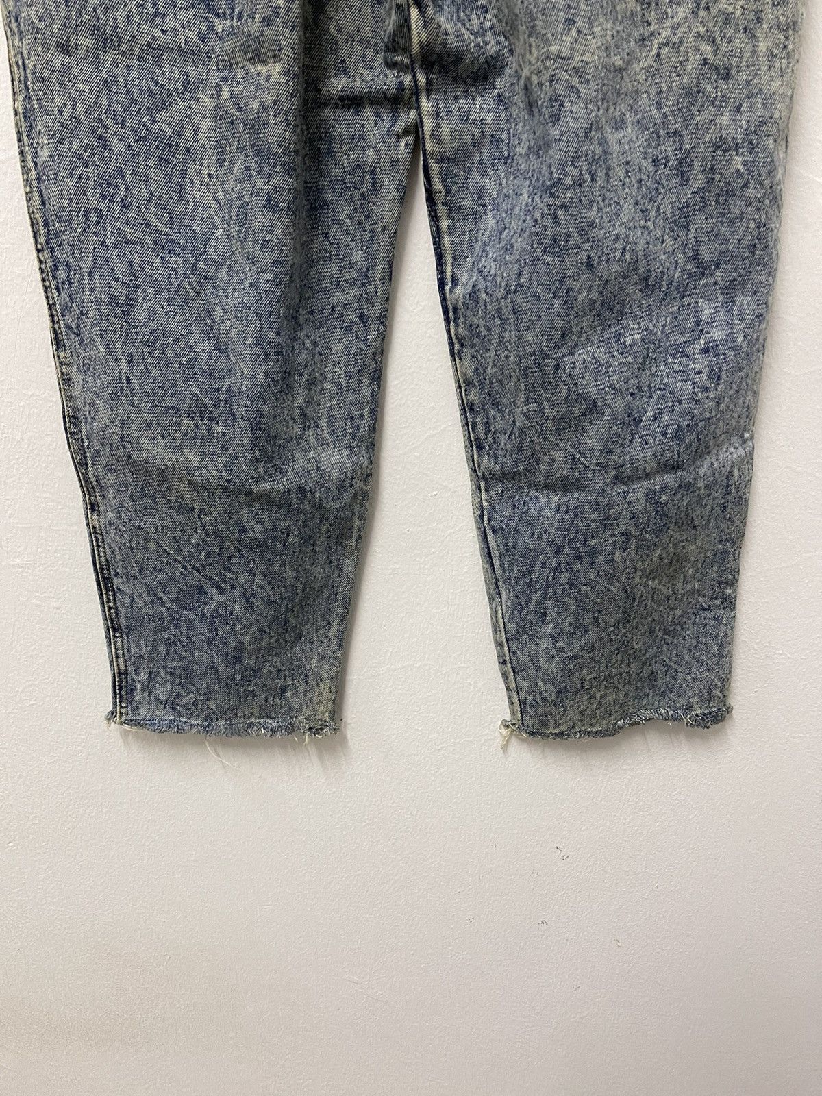 Japanese Brand × Vintage Japanese Baggy Blue Wash Distressed Denim Jean Size US 30 / EU 46 - 13 Thumbnail