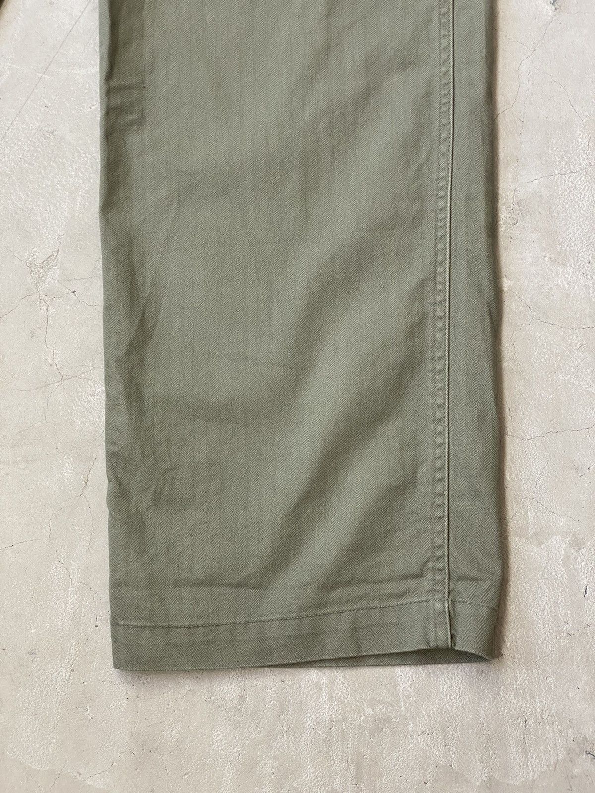 Mark McNairy Mark McNairy Herringbone Suspended Work Trousers Size US 34 / EU 50 - 5 Thumbnail
