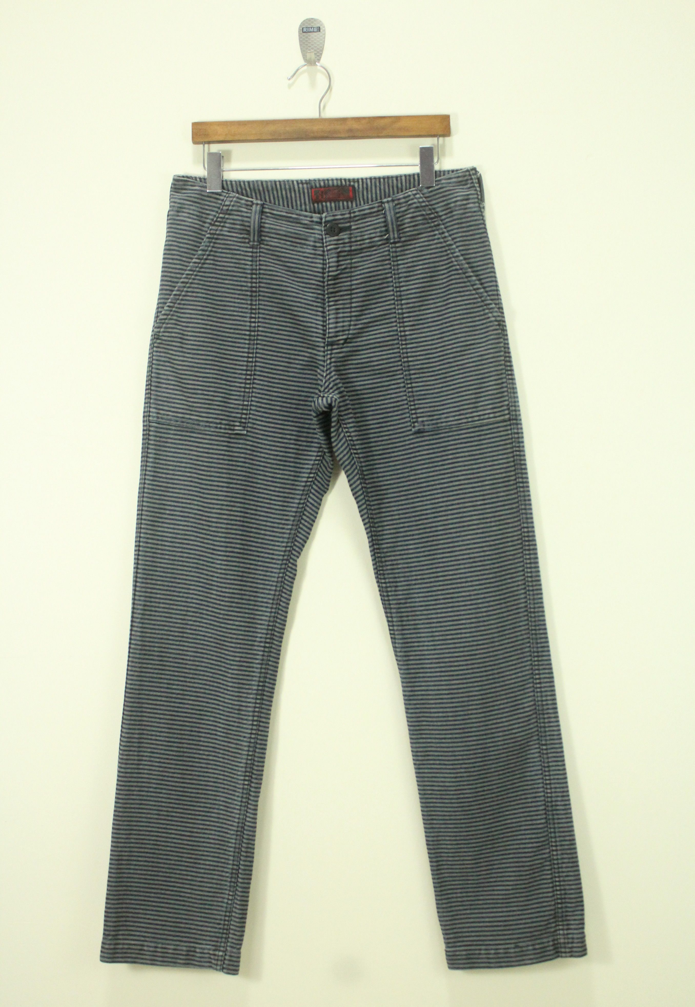 Japanese Brand × Johnbull JOHN BULL Pants Hickory Work Wear Pants Striped Fatigue Size US 32 / EU 48 - 1 Thumbnail