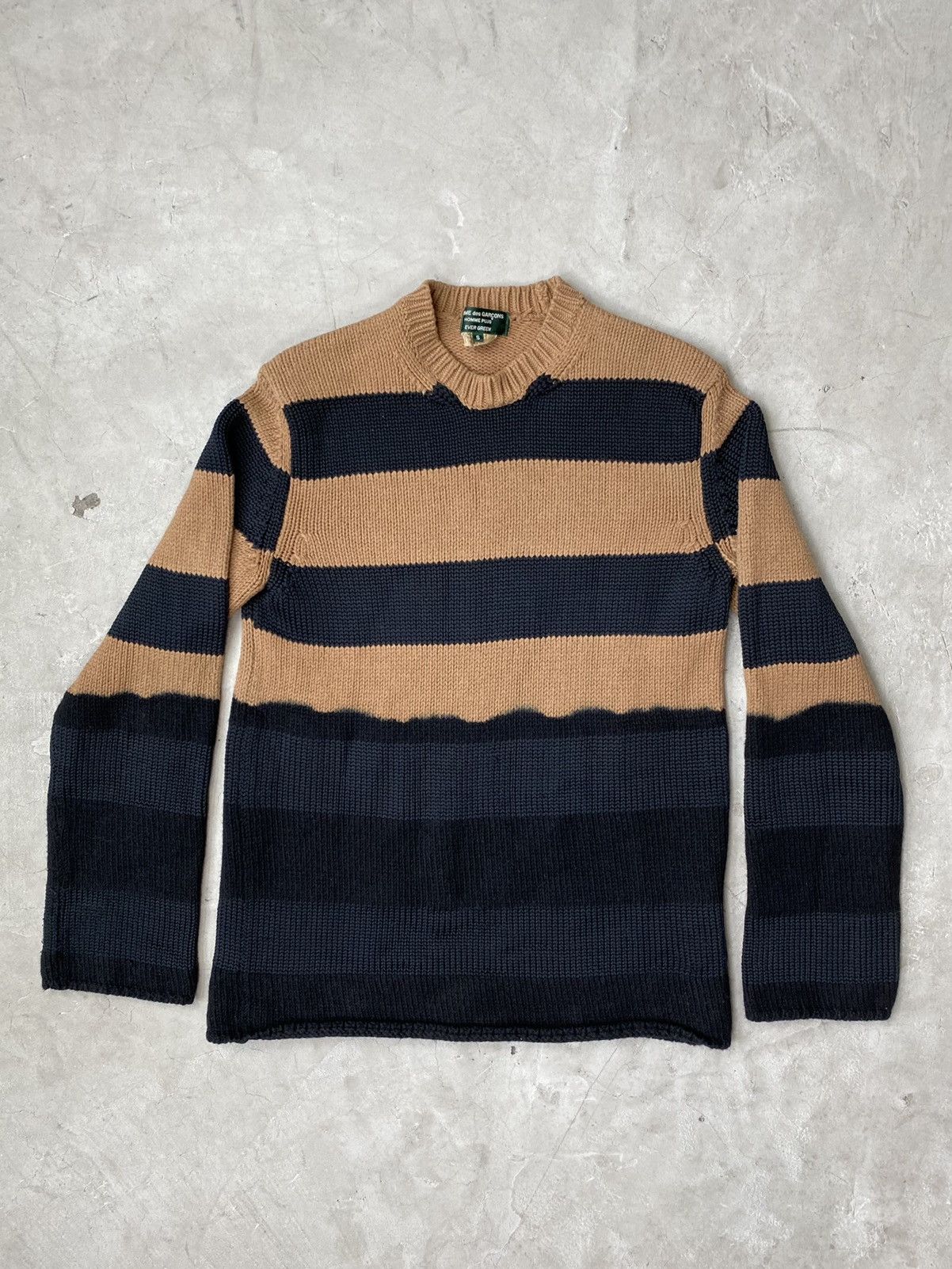 Comme des Garcons Homme Plus 2008 Comme Des Garçon Homme Plus Evergreen Dyed Sweater Size US S / EU 44-46 / 1 - 1 Thumbnail
