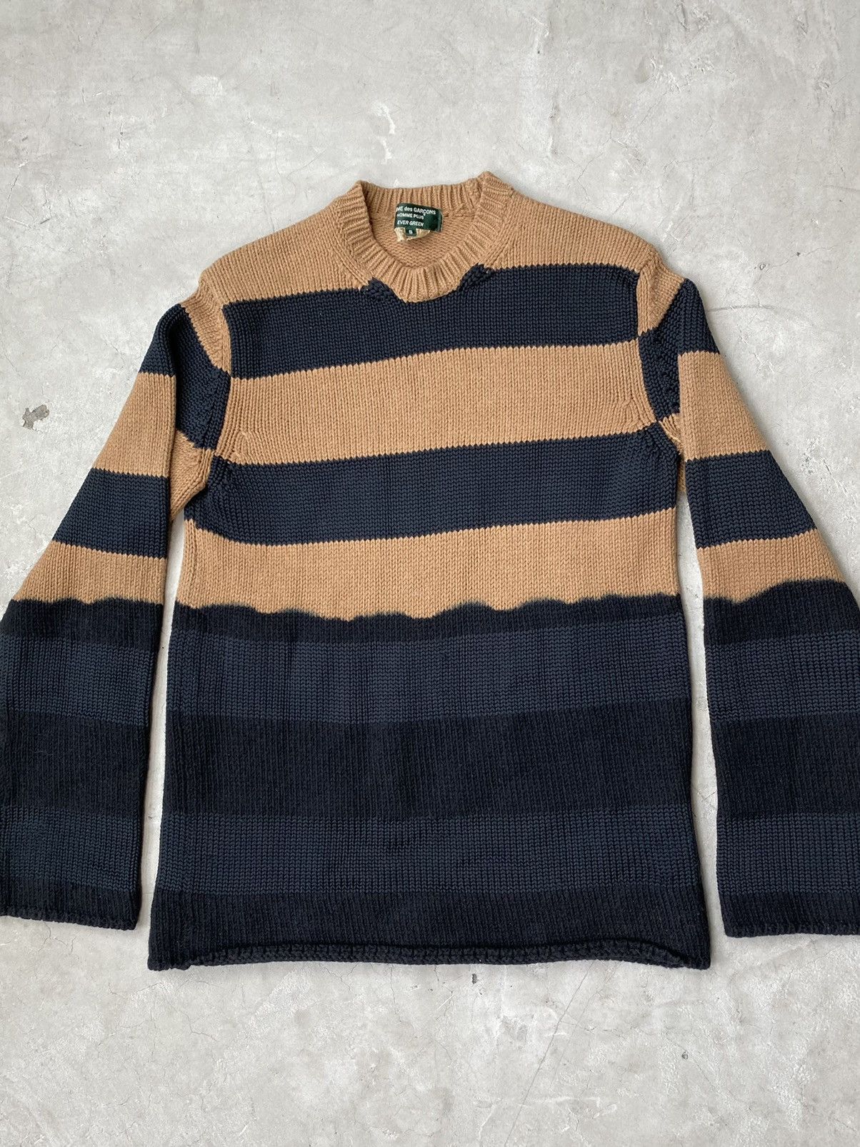 Comme des Garcons Homme Plus 2008 Comme Des Garçon Homme Plus Evergreen Dyed Sweater Size US S / EU 44-46 / 1 - 3 Thumbnail
