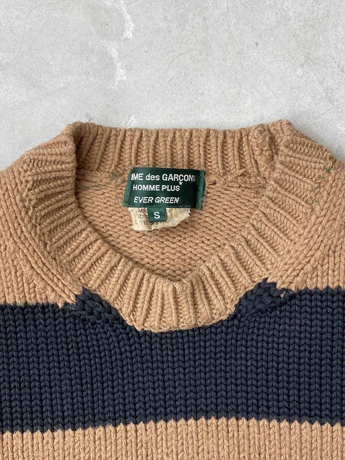 Comme des Garcons Homme Plus 2008 Comme Des Garçon Homme Plus Evergreen Dyed Sweater Size US S / EU 44-46 / 1 - 4 Thumbnail