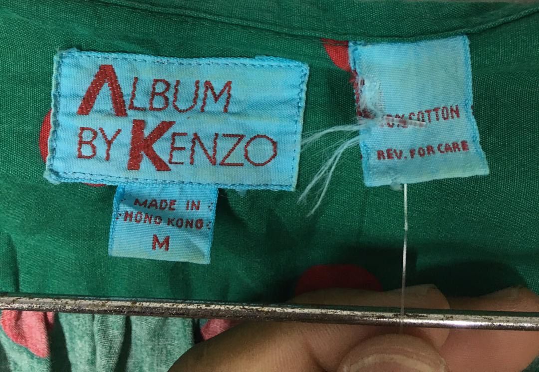Kenzo × Vintage Kenzo Hawaiian Fullprint Shirt Button Up Size US M / EU 48-50 / 2 - 6 Thumbnail
