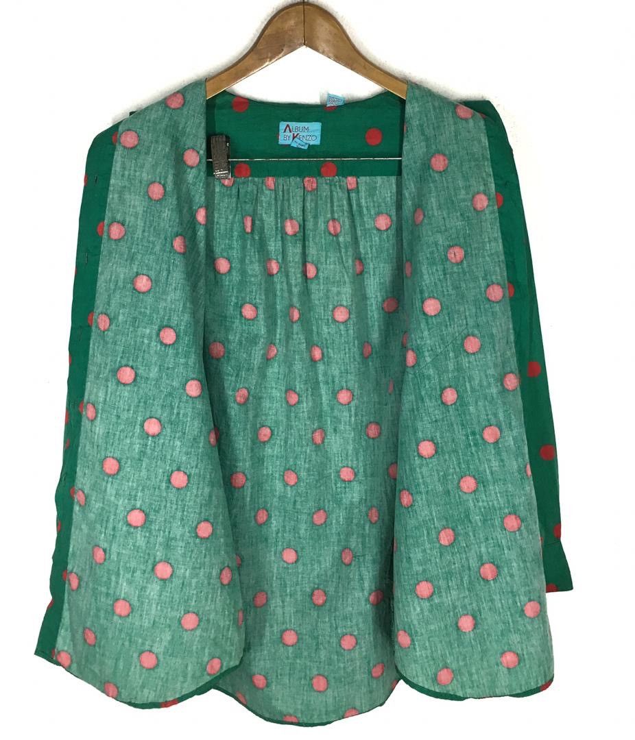 Kenzo × Vintage Kenzo Hawaiian Fullprint Shirt Button Up Size US M / EU 48-50 / 2 - 5 Thumbnail