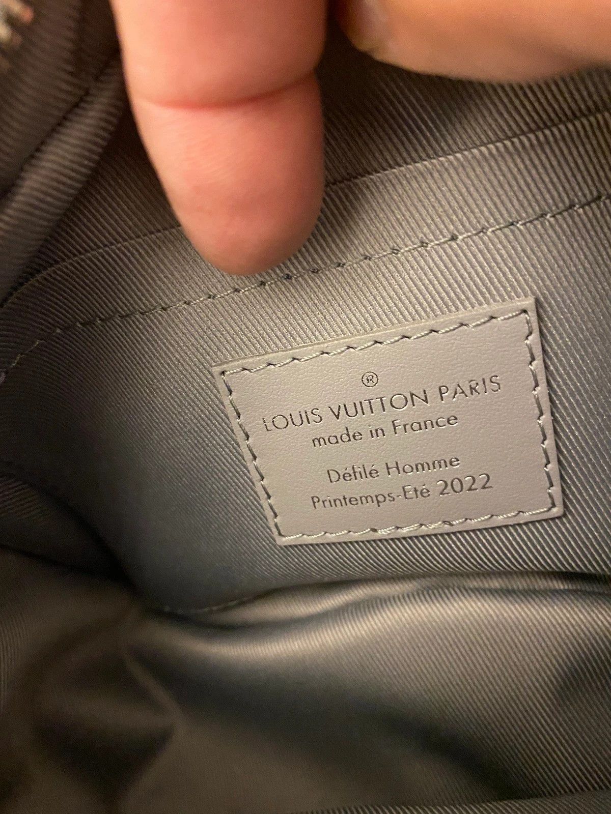 Louis Vuitton × Virgil Abloh Mini Soft Trunk Glitter Silver Size ONE SIZE - 3 Thumbnail