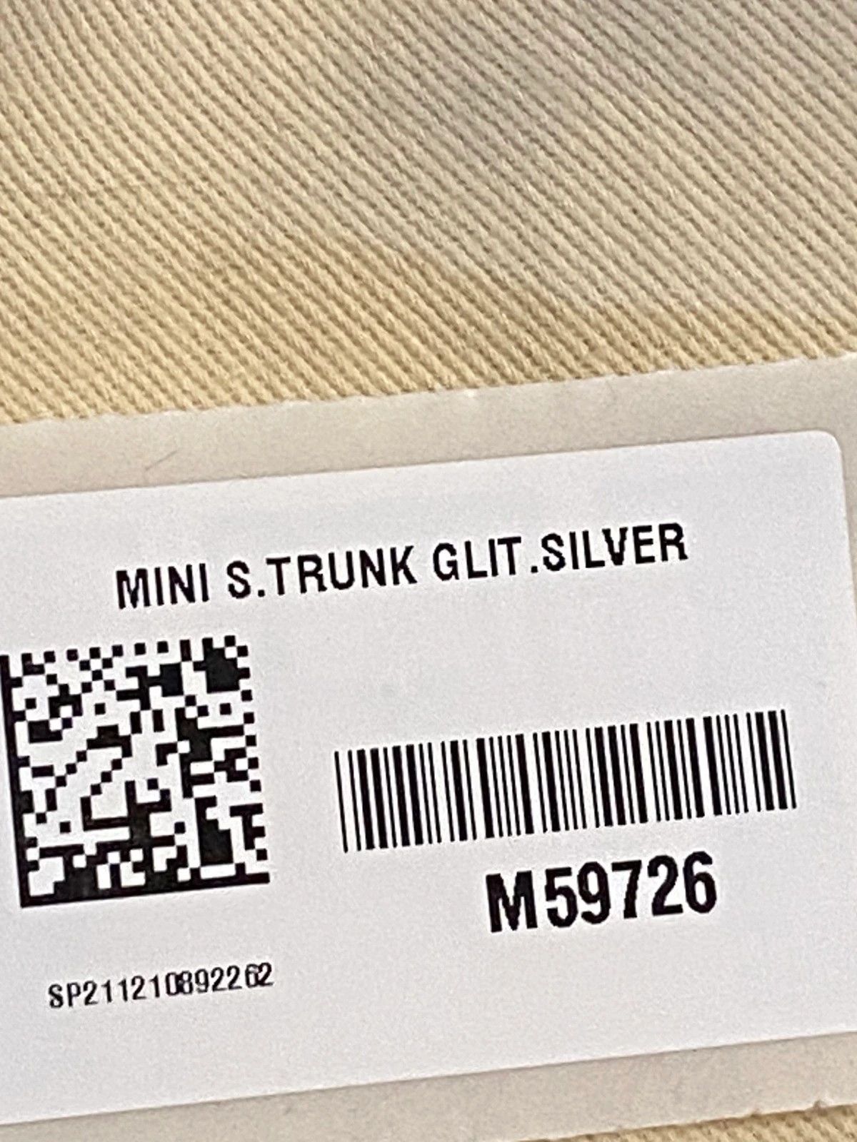 Louis Vuitton × Virgil Abloh Mini Soft Trunk Glitter Silver Size ONE SIZE - 5 Thumbnail